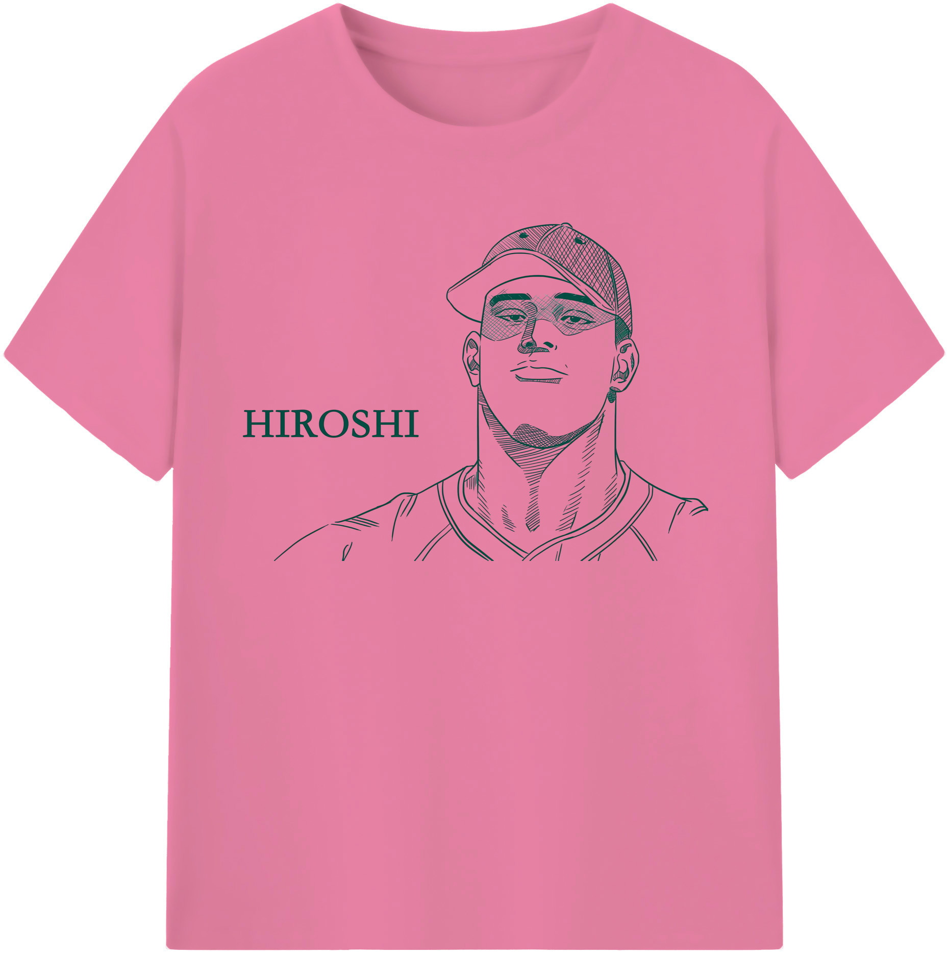 SLAM DUNK／スラムダンク 綿100％半袖Tシャツ（フロントプリント）